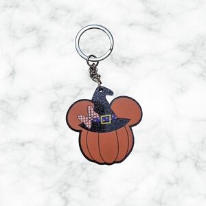 Halloween Pumpkin Keychain